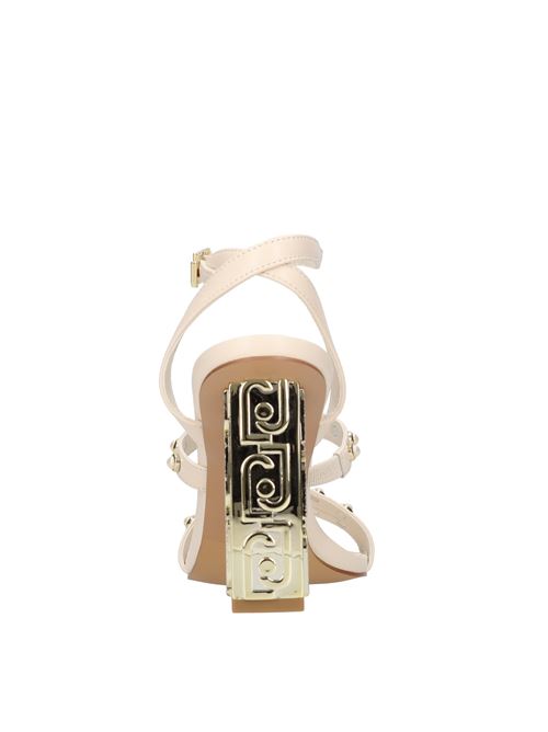 Leather sandals LIU JO | SA3107 P0062CREMA